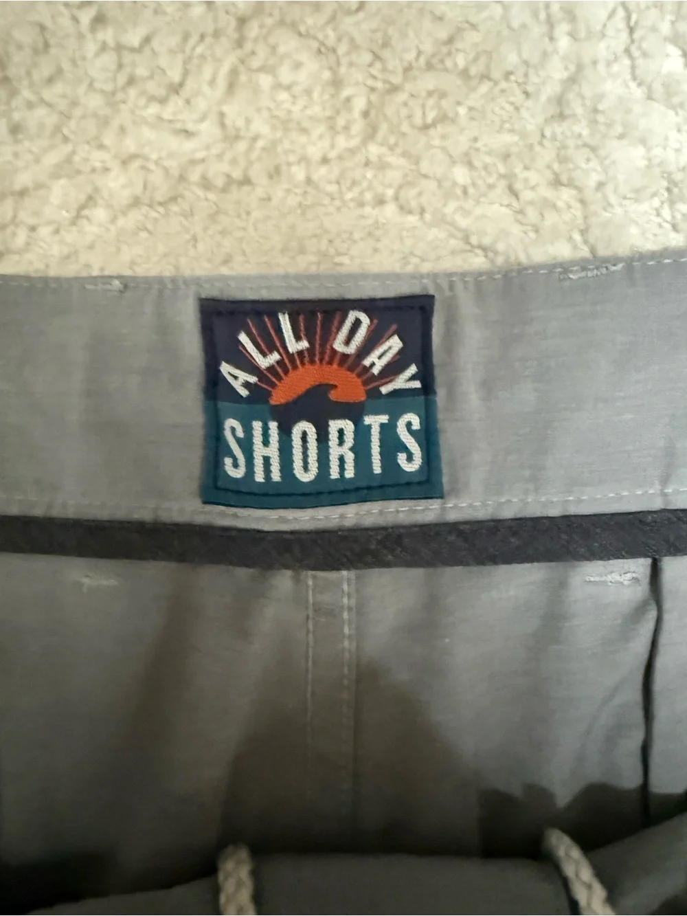 Faherty All Day‎ Shorts Mens 38 Gray Stretch Performance Chino Golf Casual